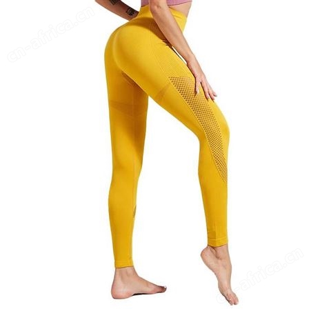 2022外贸***欧美高弹瑜伽服女运动高腰提臀运动紧身瑜伽裤长裤