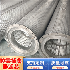 纤维除雾器油雾分离滤芯烛式除沫器