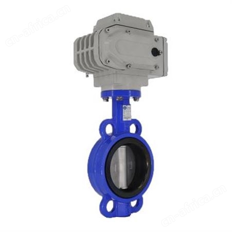 有靠背对夹式电动蝶阀