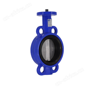 有靠背对夹式无头蝶阀