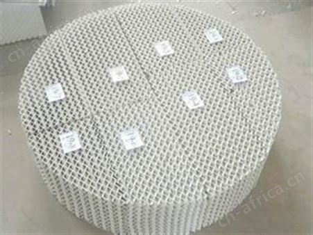 无陶瓷波纹填料