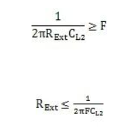 晶振电路的外部电阻R Ext计算公式 晶振电路的外部电阻R Ext计算公式