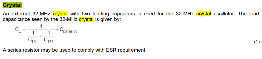 无源晶振振荡电路起振条件